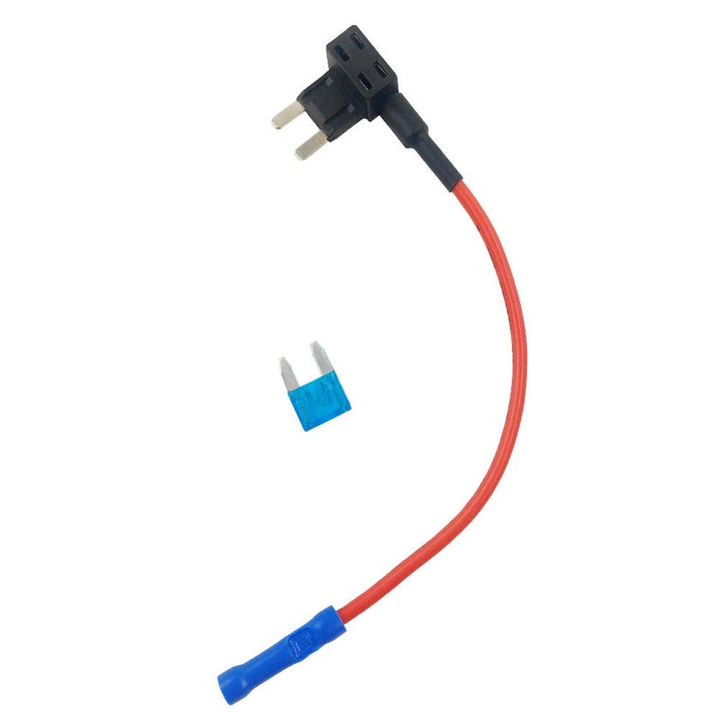 JABINCO 5 Pack 12V Car Add-a-Circuit Fuse TAP Adapter Mini ATM APM Blade Fuse Holder - Image 3